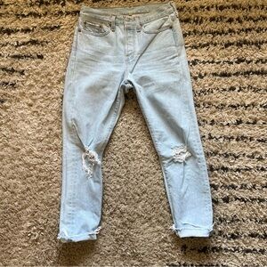 Levi’s wedgie straight- 100% cotton